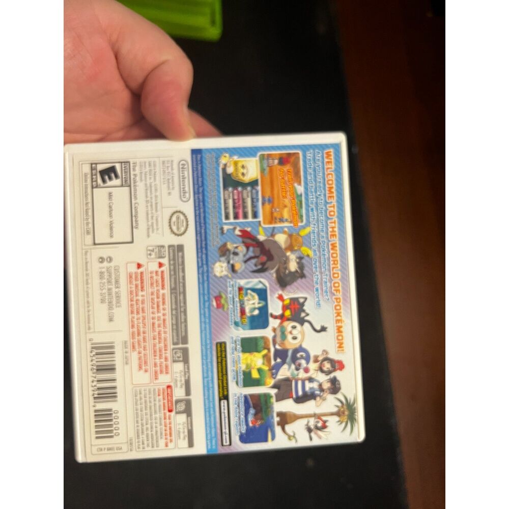 Pokemon Moon (Nintendo 3DS) - Case Only, No Cartridge